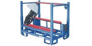 Stillage for transportation of rear jacks with glasses